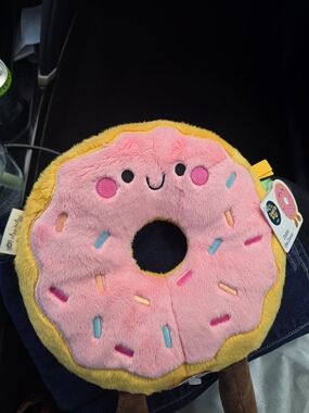 Itzy Ritzy - Pink Plush Donut Toy